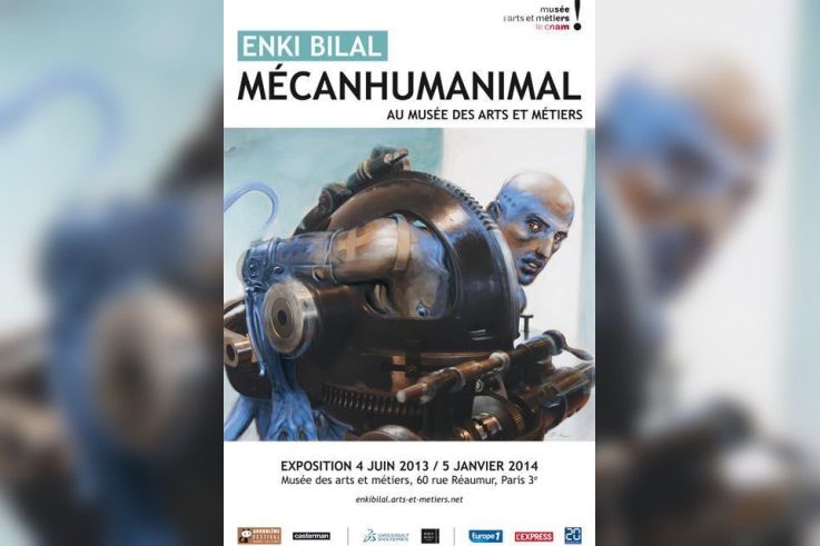 Mécanhumanimal, Enki Bilal au Musée des arts et métiers
