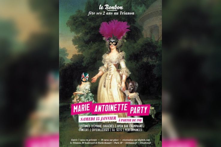 marie antoinette party