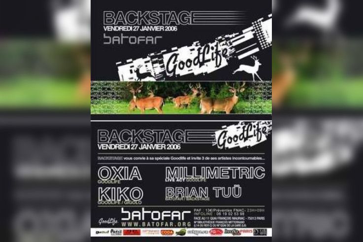 BACKSTAGE #17 spéciale GOODLIFE PARTY