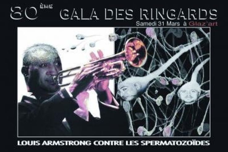 LOUIS ARMSTRONG vs LES SPERMATOZOIDES
