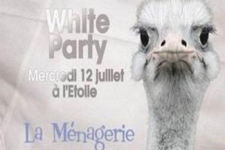 la ménagerie is back : White Party
