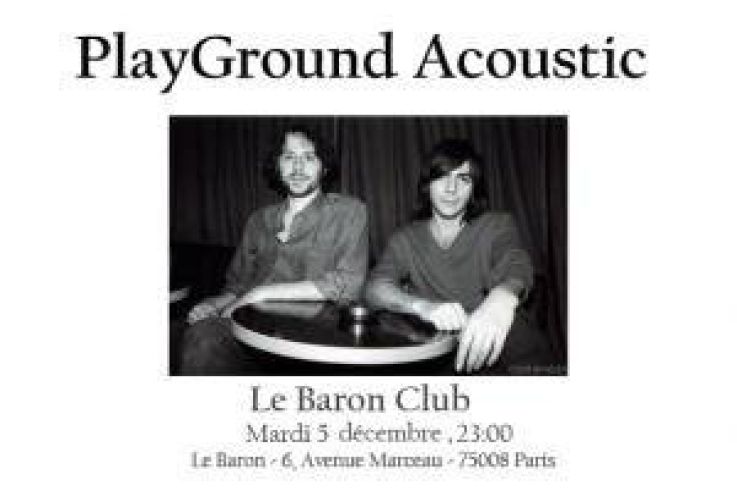 Playground : Accoustic show