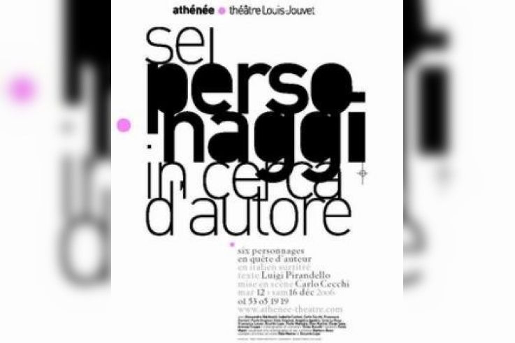 Sei personaggi in cerca d'autore