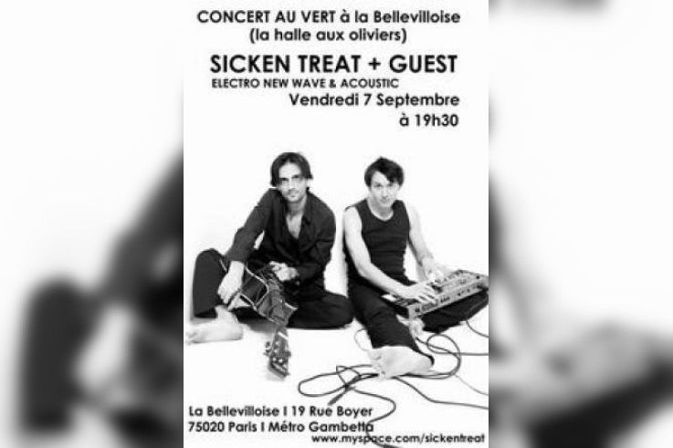 + de musique entre les arbres avec Sicken Treat