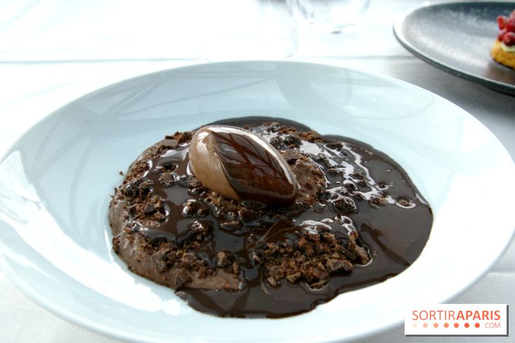 Tare Chocolat, sabayon Grand Cru Venezuela, crémeux à la fève de Tonka