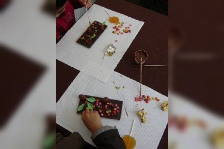 pâques, bercy village, pâques en chocolat à bercy village
