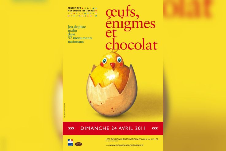 oeufs, énigmes et chocolat