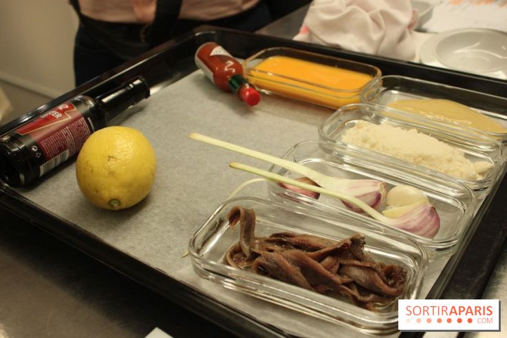 Ingédients sauce ceasar