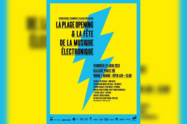 La Plage Opening & Fête de la musique électronique w/ TREVINO aka Marcus Intalex