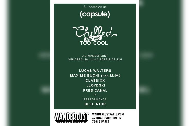 CHILLED BUT NOT TOO COOL