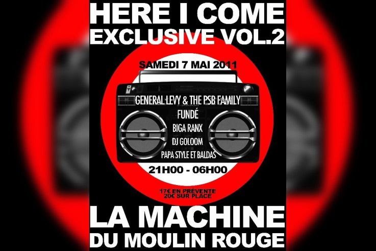 Here I come Exclusive, Machine du Moulin Rouge