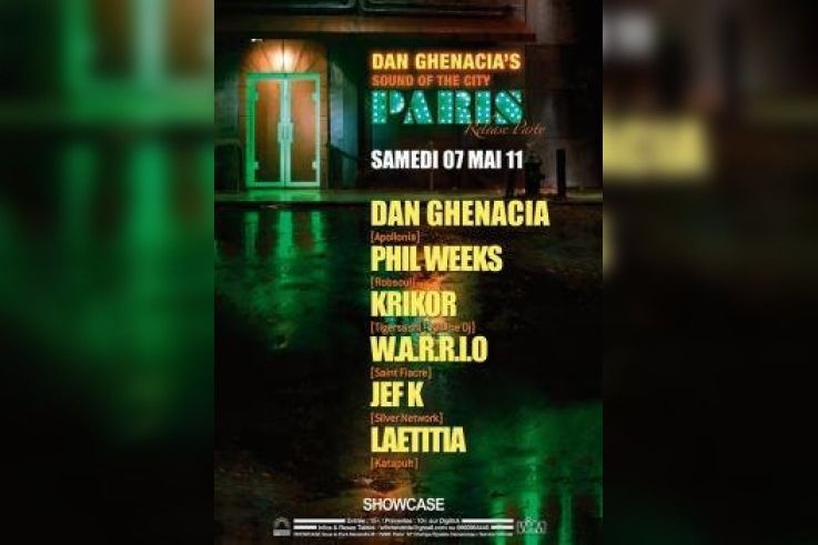 The sound of the CIty, Dan Ghenacia, Showcase