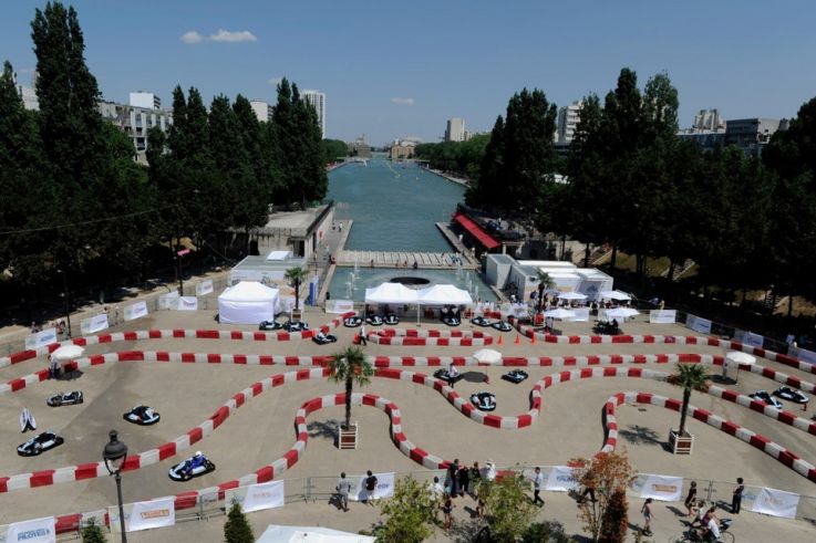 Kart électrique de Paris Plages, Paris Plages Kart