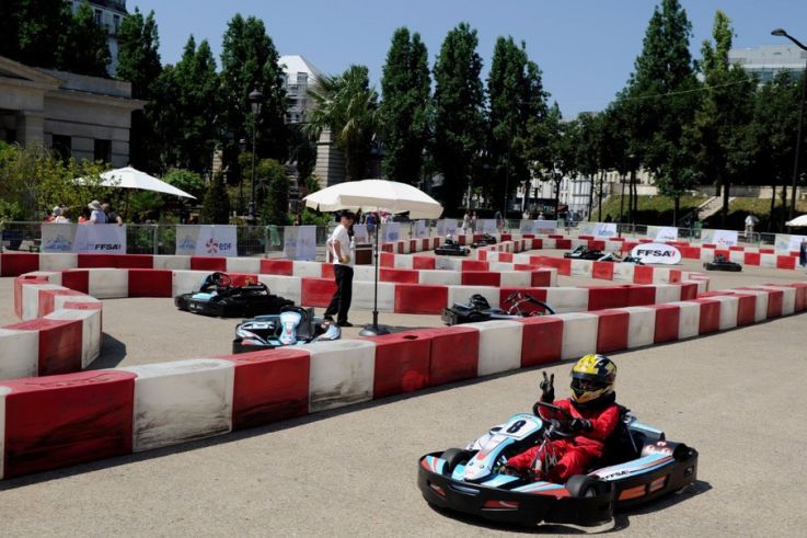 Kart électrique de Paris Plages, Paris Plages Kart