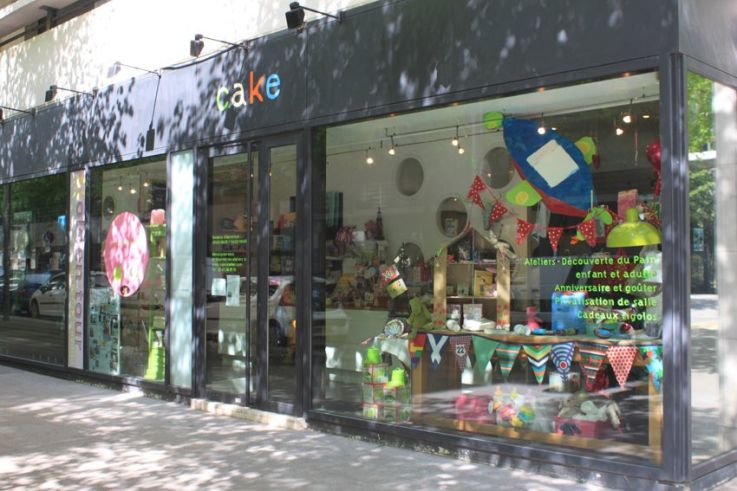 un anniversaire pour enfant à paris, cake l'atelier