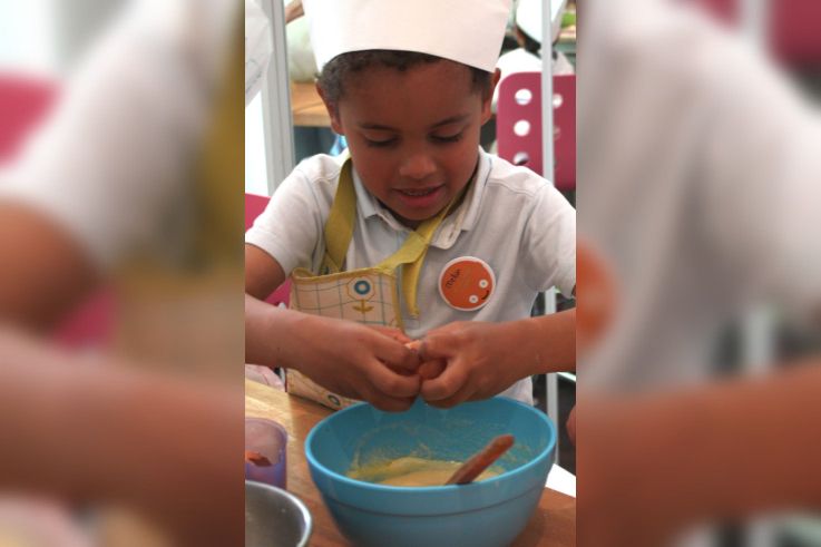 un anniversaire pour enfant à paris, cake l'atelier