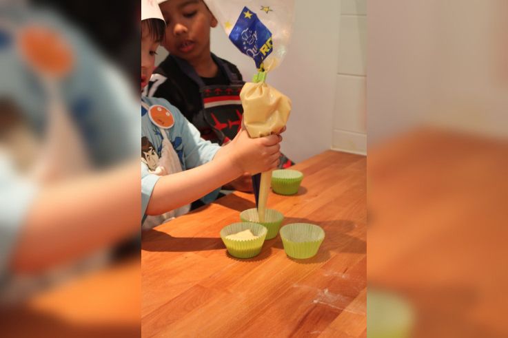 un anniversaire pour enfant à paris, cake l'atelier