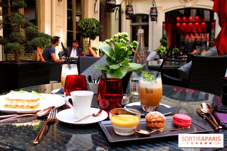 La terrasse du Buddha Bar Hotel Paris