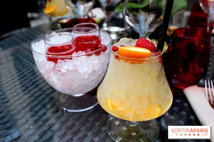 La terrasse du Buddha Bar Hotel Paris