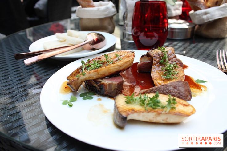 La terrasse du Buddha Bar Hotel Paris
