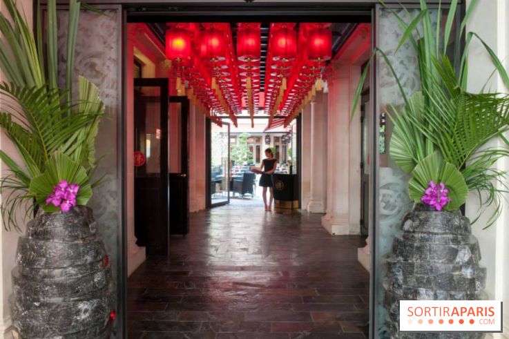 La terrasse du Buddha Bar Hotel Paris