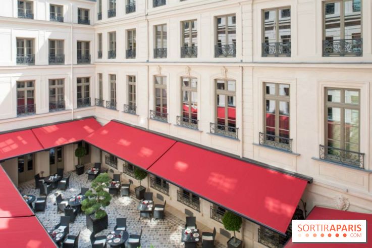 La terrasse du Buddha Bar Hotel Paris