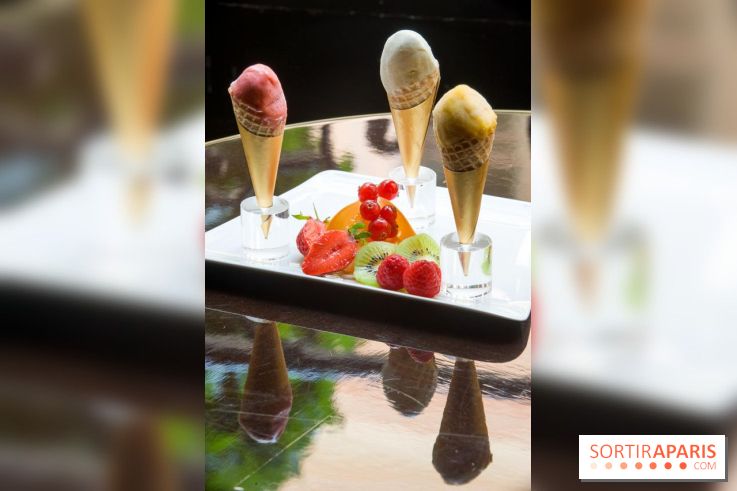 La terrasse du Buddha Bar Hotel Paris