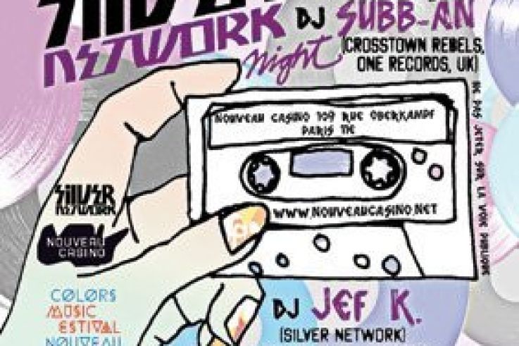 Silver Network, Jef K, Subb-an, Nouveau Casino, Soirée