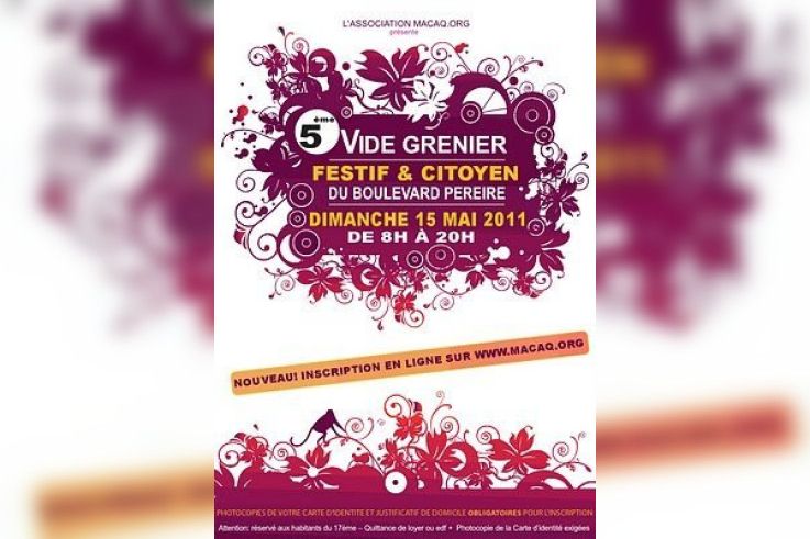 vide grenier et brocante