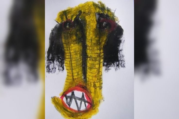 Carte postale, galerie "Espace 42", exposition