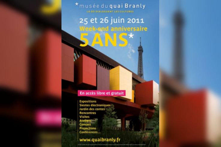 Musée du Quai Branly, anniversaire 5 ans