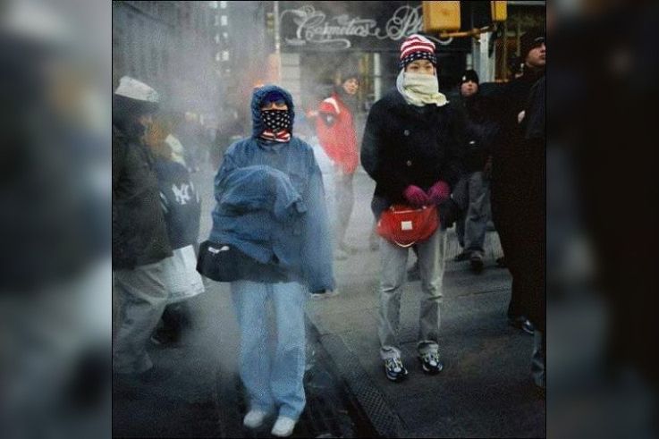 Olivier Culmann, Autour, New York 2011-2002, Watchin TV, pavillon Carré de Baudouin, Watchers