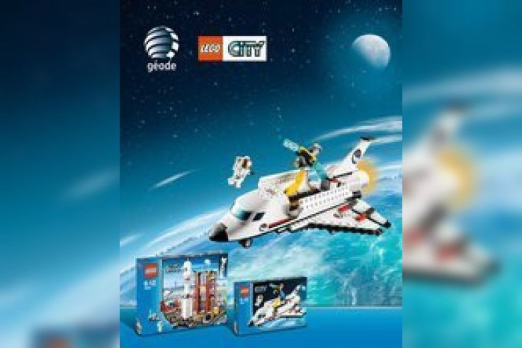 légo city espace, la géode