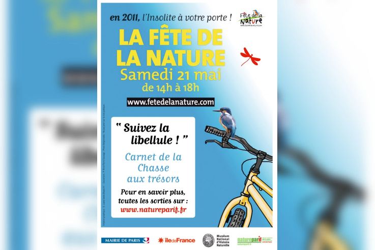 la fête de la nature, suivez la libellule, chasse aux trésors