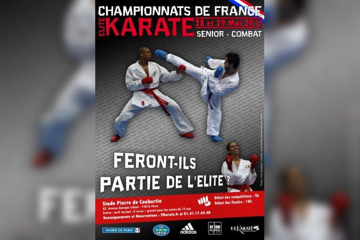 Championnats de France, Karaté combat, Stade Pierre de Coubertin