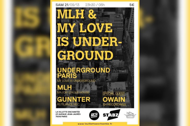 MLH invite Underground Paris