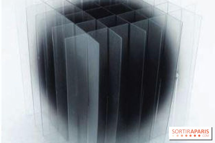 Go SEGAWA , Dark Ball, 2012, impression jet d’encre sur polyester, 7 x 7 x 7 cm