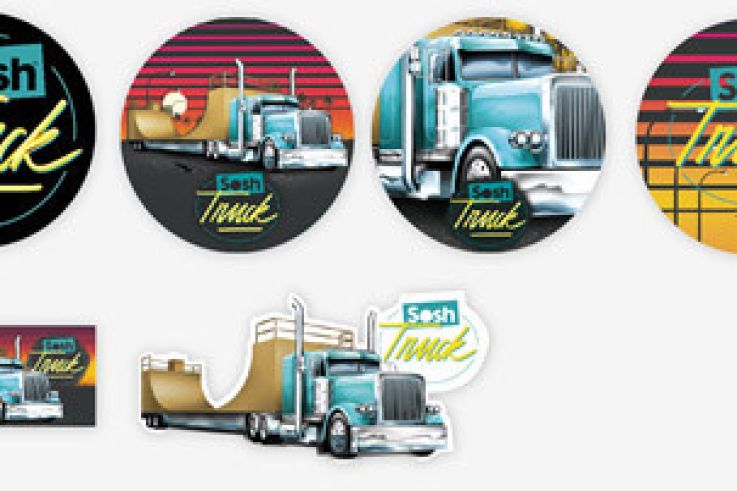 SoshTruck - Stickers