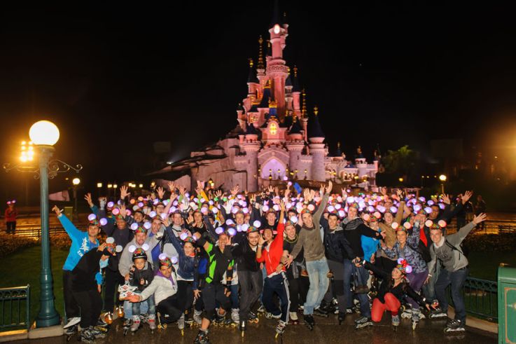 200 rollers à Disneyland Paris