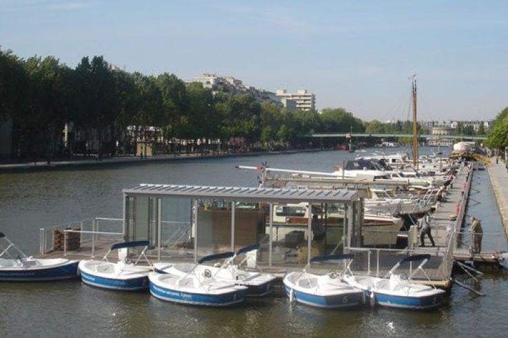 Bateaux électriques, Bassin de la Villette