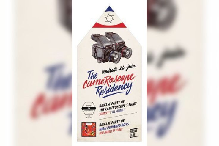 The CameRoscope, High Powered Boys, Para One, Julio Bashmore, No Surrender, Social Club