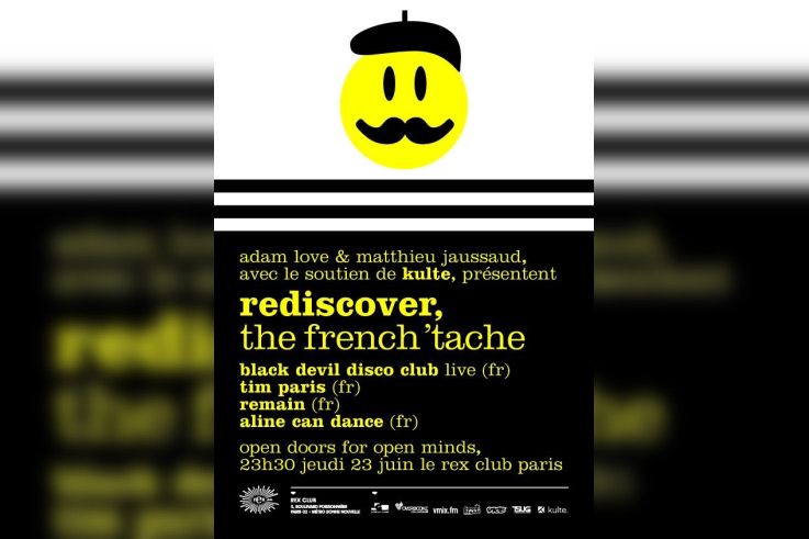 Rediscover, Tim Paris, Remain, Black Devil Disco Club, Aline Can Dance, Rex Club