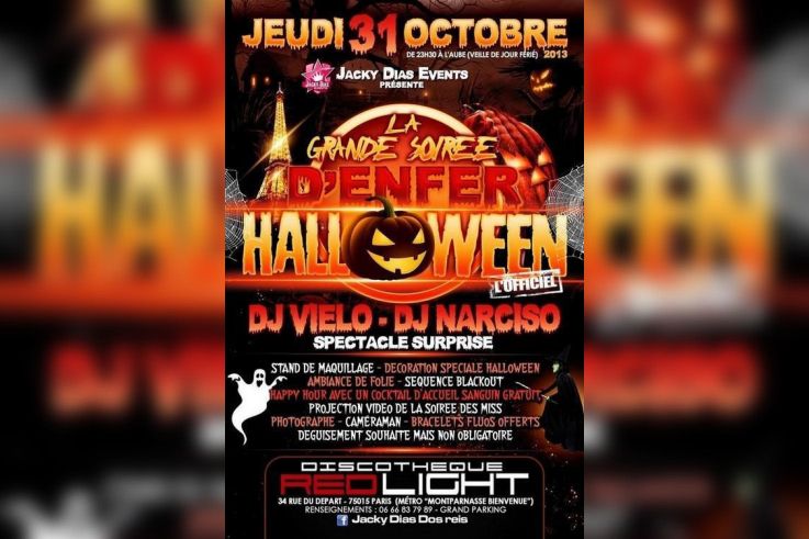 Grande Soirée Halloween LOVE NIGHT 