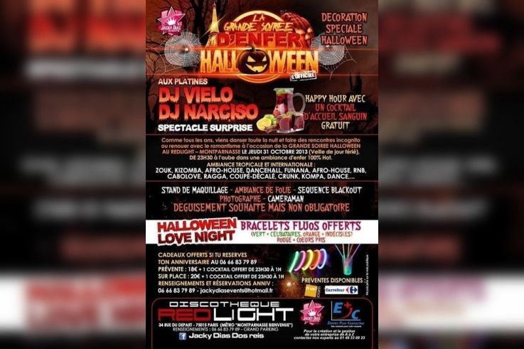 Grande Soirée Halloween LOVE NIGHT 