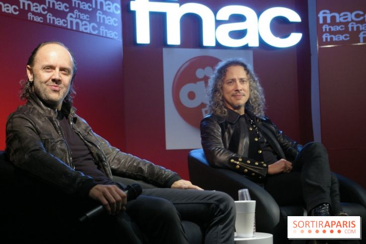 Metallica à la Fnac des Ternes