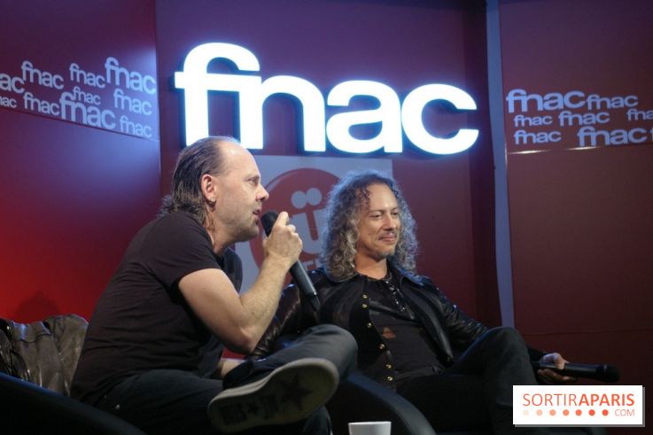Metallica à la Fnac des Ternes