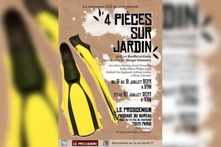 4 pièces sur jardin 