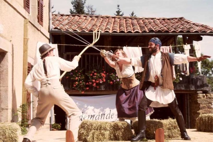 Escrime de Spectacle, Théâtre Pixel