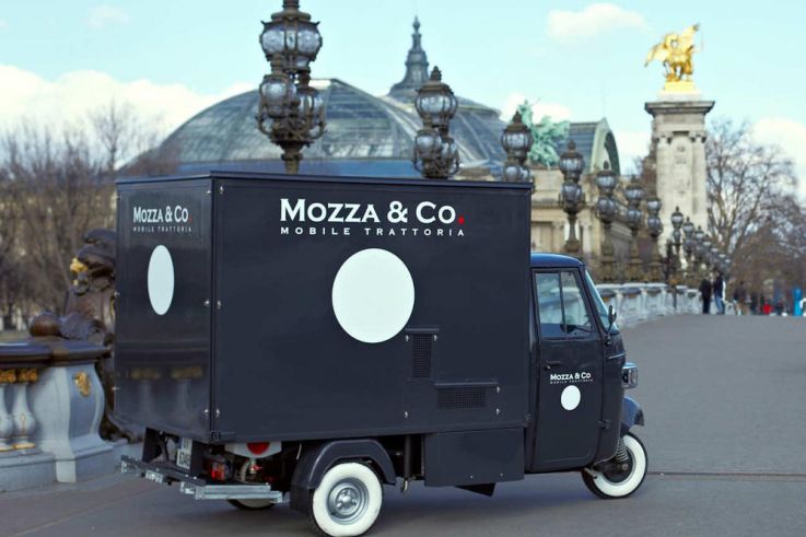 Le food truck Mozza & Co fait sa fashion week 