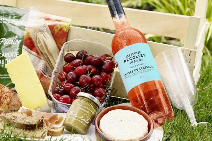 Le panier pique-nique gourmand de Nicolas